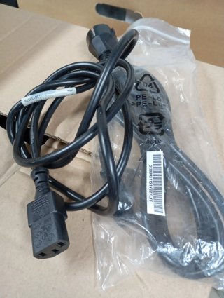 Cable de corriente C13 Negro