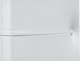Cabecero DHOME AQUALINE Polipiel Blanco