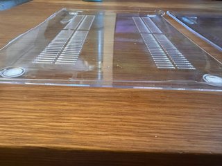 Custodia MacBook Air 13.3 A2337 Trasparente