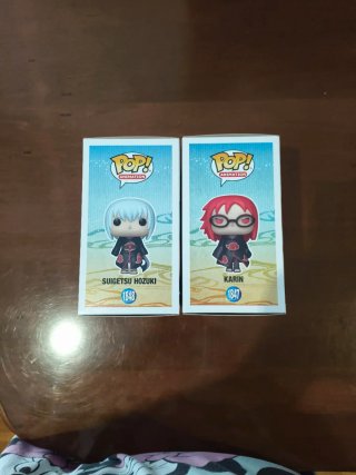 Funko Pop Naruto Shippuden Suigetsu y Karin