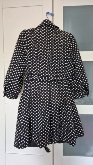 Gabardina de lunares talla 44