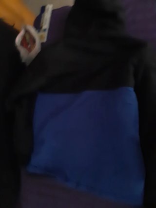 Chaqueta Nike Just Do It Negra y Azul