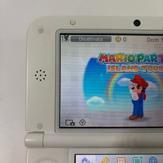 Nintendo 3DS xl Bianca con 6 Giochi