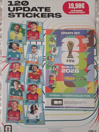 Pack Actualización Mundial 2026 Panini