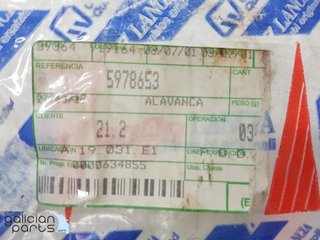 Palanca mecanismo cerradura maletero Fiat Tempra (
