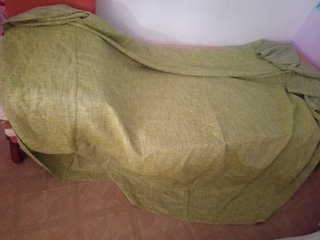 Edredón Cama 135x180 Verde/Amarillo