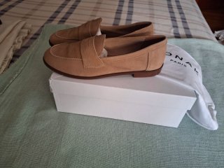 Mocasines Jonak Beige Talla 38.