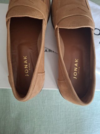 Mocasines Jonak Beige Talla 38.