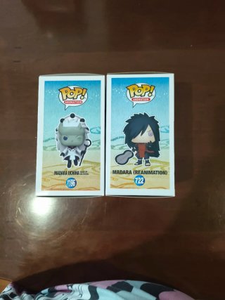 Funko Pop Madara Reanimation y Six Paths