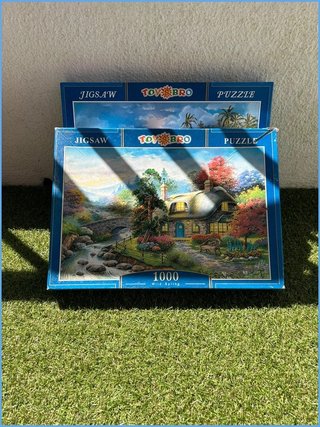 Pack 2 Puzzles ToysBro 1000 peças “Wild Spring” +