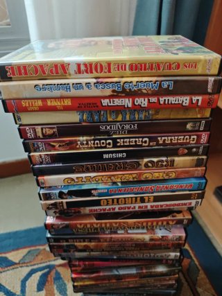 Lote 60 Películas Western DVD y VHS Español