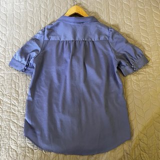 Blusa morada con lazo Talla única