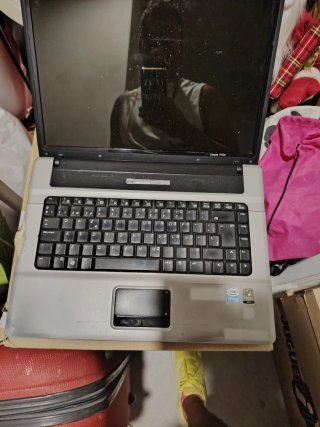 Portátil HP Plata y Negro