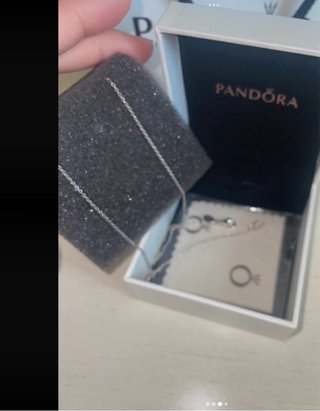 Collana Pandora con charm tartaruga