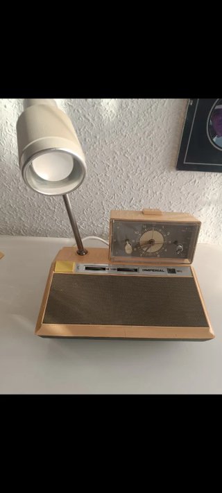 Lámpara Radio Imperial Vintage