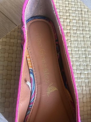 Zapatos planos bailarina estampados