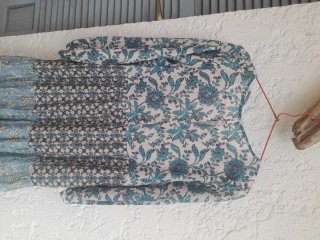 Vestido Boho Zara Estampado Floral Talla M
