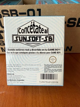 Altoparlenti Sunsoft SB per Game Boy