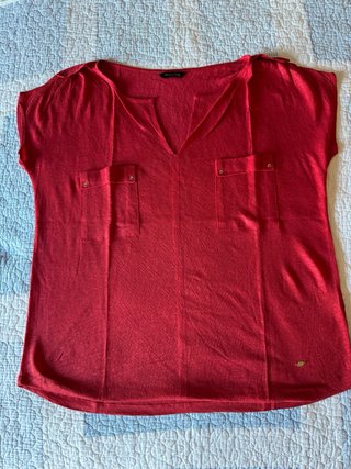 Camisetas de Massimo Dutti de lino