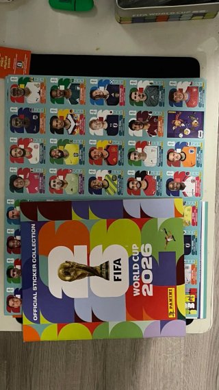 Lote cromos Panini Mundial FIFA 2026