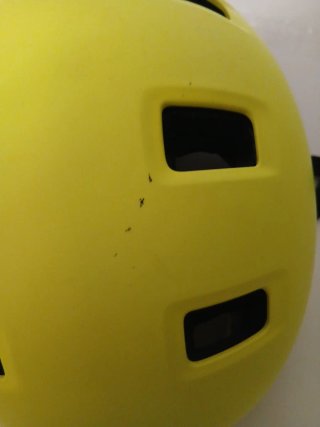 Casco Btwin Amarillo Infantil