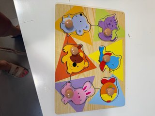 Puzzles de madera con animales