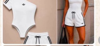 Conjunto Adidas Mujer Blanco