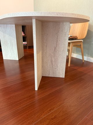 Mesa Comedor Travertino/Madera 200x110