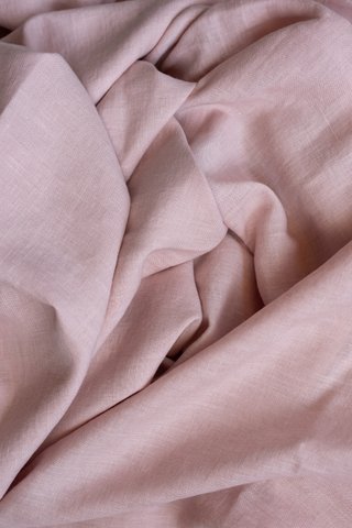 Scampolo Lino Puro in colore Rosa, 246x150 cm