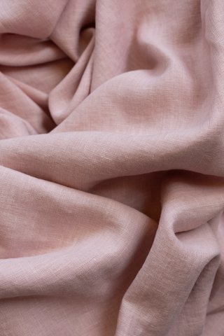 Scampolo Lino Puro in colore Rosa, 246x150 cm