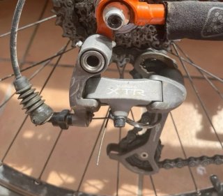 Cambio trasero Shimano XTR 3x9