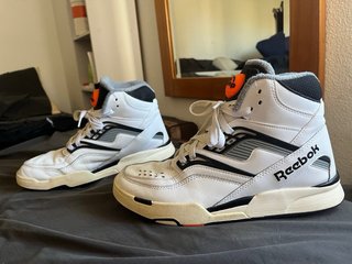 Reebok The Pump TZ Bianca e Arancione