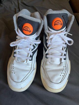 Reebok The Pump TZ Bianca e Arancione
