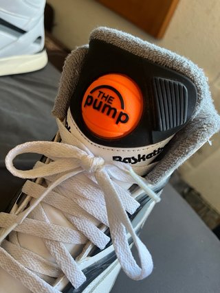 Reebok The Pump TZ Bianca e Arancione