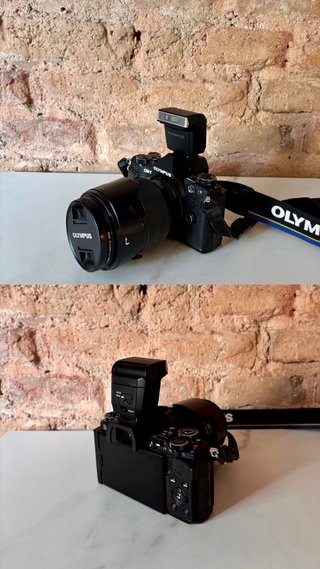 Olympus OM-D E-M5 II + Objetivos (25mm y 14-150mm)
