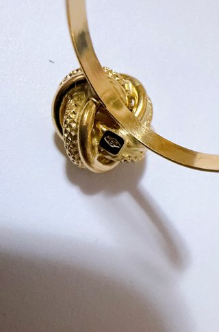 Anello nodo dell'amore in oro giallo 18kt 750