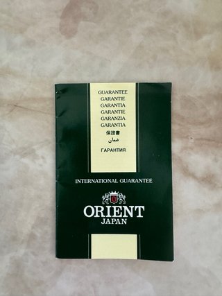Reloj Orient Bambino Oro Blanco