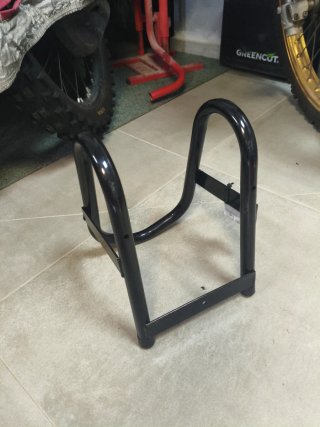 Tope Rueda Moto Negro