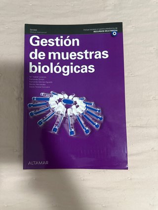 Gestión de muestras biológicas, Sanidad, Módulo...