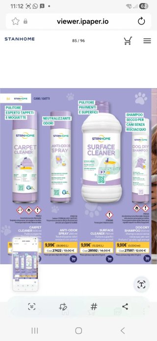 STANHOME Carpet Cleaner, Anti-Odor Spray, Surface