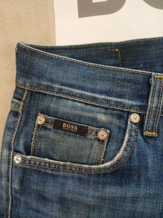 Jeans Hugo Boss W31 Blu Indaco