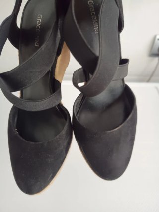 Cuñas esparto negras