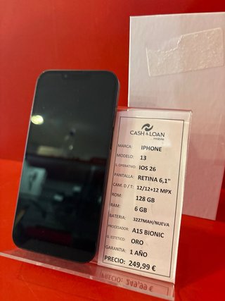 iPhone 13 128GB Nero