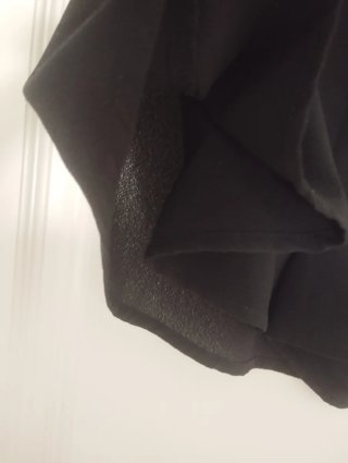 Pantalón corto ancho verano mujer negro