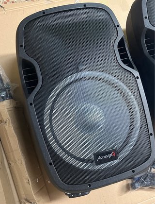 Pareja Altavoces Audibax Party 215 LED + Soportes