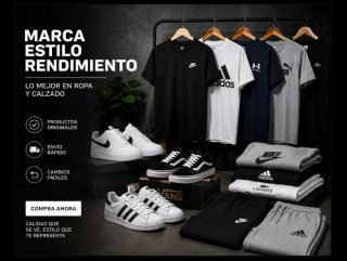 Ropa y calzado deportivo de marca