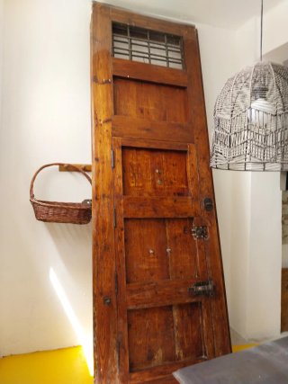 Pareja Puertas Madera Antiguas Originales