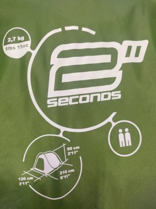 Tienda campaña Quechua 2 Seconds 2 personas