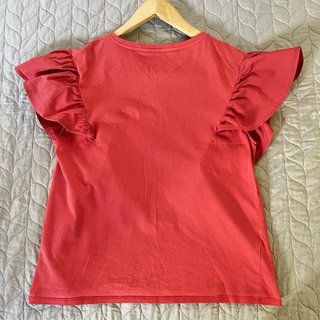 Camiseta Mango volantes Talla S