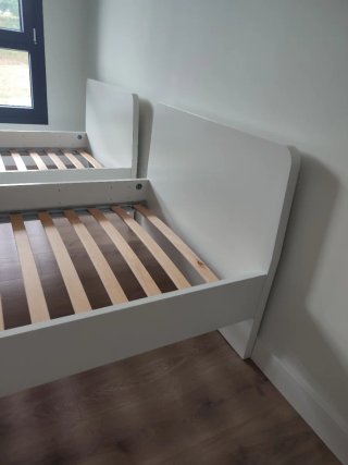 Conjunto 2 Camas SLÄKT IKEA Blancas